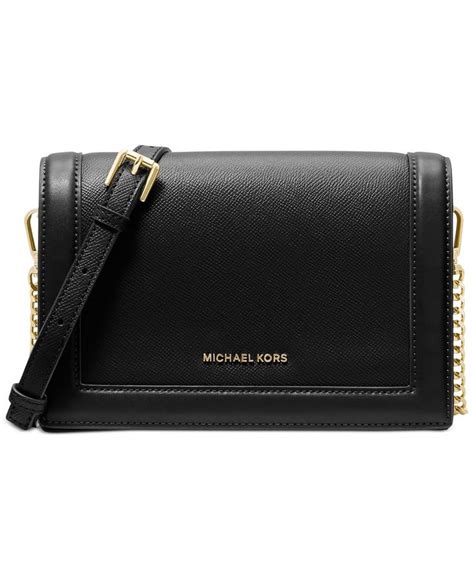 michael michael kors jet set flap chain leather crossbody|MICHAEL Michael Kors Jet Set Medium Leather Flap .